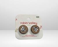 Jodrell Bank Wooden Cufflinks